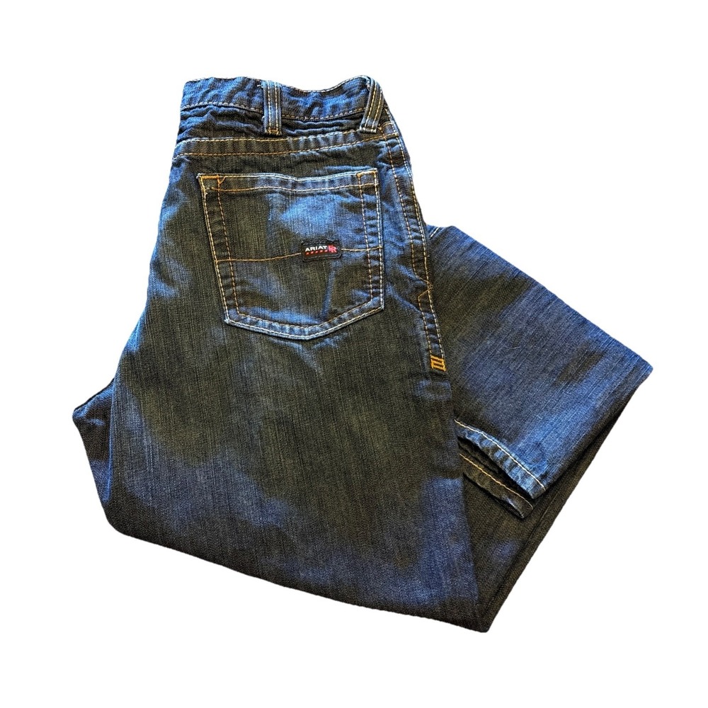 ARIAT FR M4 Flame Resistant Relaxed Boot Jeans Men's 36x29.5 CAT 2 USA *Read